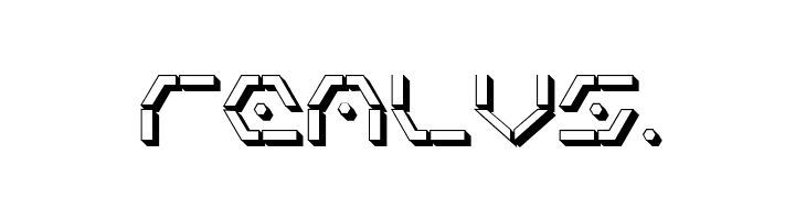 Zeta Sentry 3D  Free Fonts Download