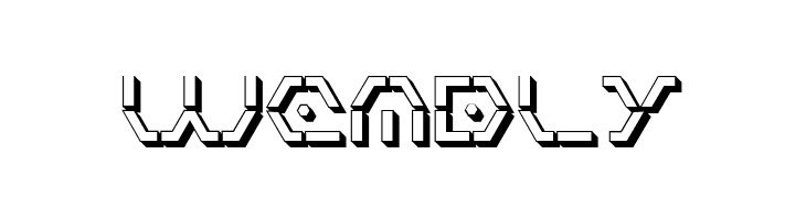 Zeta Sentry 3D  Free Fonts Download