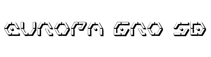 Zeta Sentry 3D  Free Fonts Download