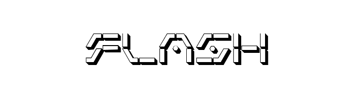 Zeta Sentry 3D  Free Fonts Download