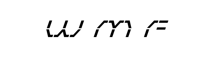 Zeta Sentry Italic  Free Fonts Download
