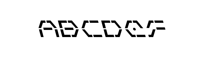 Zeta Sentry Leftalic  Free Fonts Download