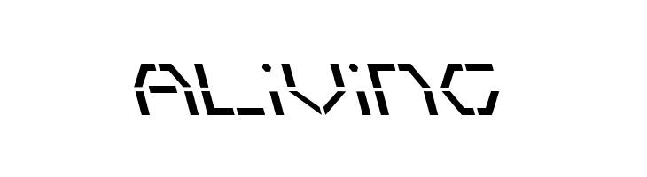 Zeta Sentry Leftalic  Free Fonts Download