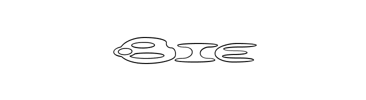 alienation Outline  Free Fonts Download