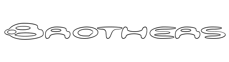 alienation Outline  Free Fonts Download