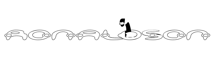 alienation Outline  Free Fonts Download