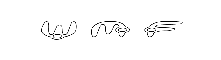 alienation Outline  Free Fonts Download