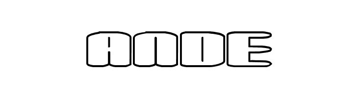 Spacious Outline BRK  Free Fonts Download