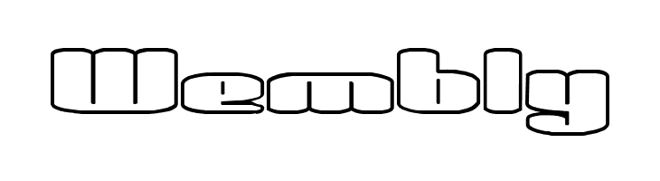 Spacious Outline BRK  Free Fonts Download