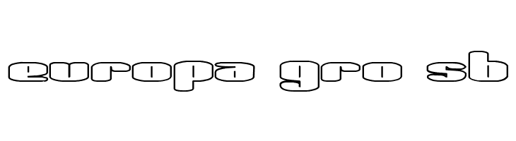 Spacious Outline BRK  Free Fonts Download