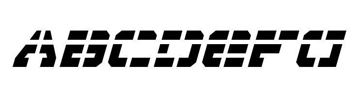 Vyper Laser Italic  Free Fonts Download