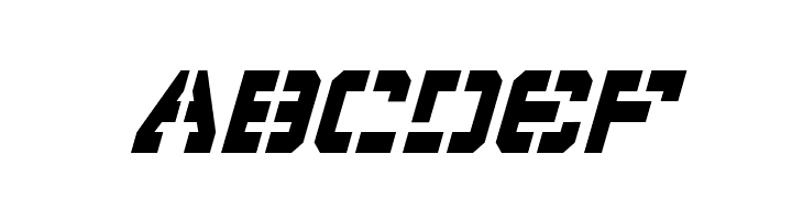 Vyper Condensed Italic  Free Fonts Download