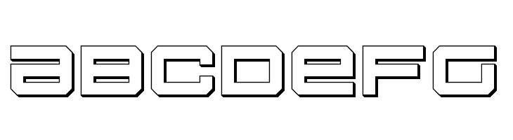 U.S.S. Dallas Outline  Free Fonts Download