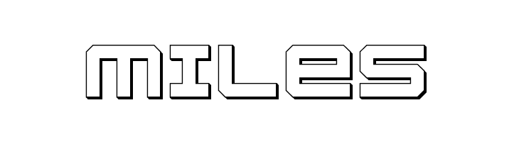 U.S.S. Dallas Outline  Free Fonts Download