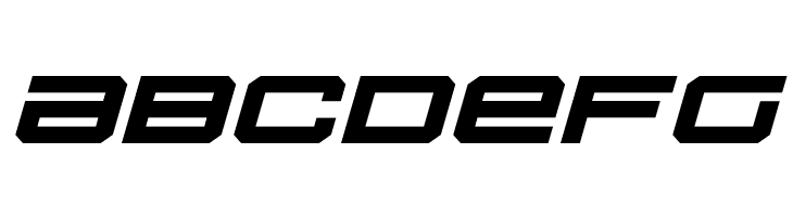 U.S.S. Dallas Expanded Italic  Free Fonts Download