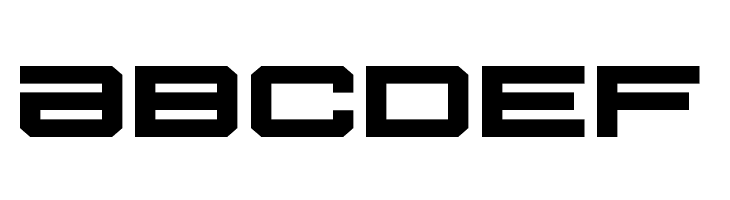 U.S.S. Dallas Expanded  Free Fonts Download