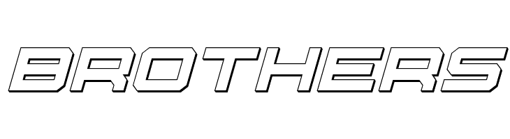 U.S.S. Dallas Outline Italic  Free Fonts Download