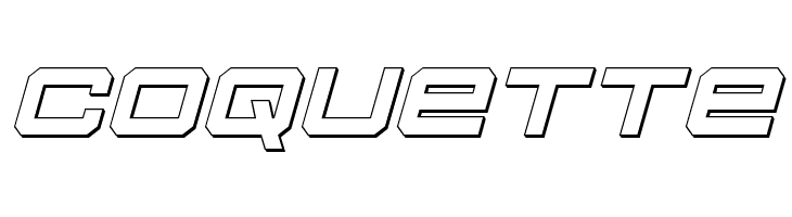 U.S.S. Dallas Outline Italic  Free Fonts Download
