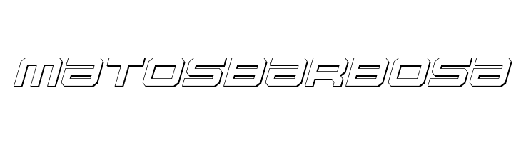 U.S.S. Dallas Outline Italic  Free Fonts Download