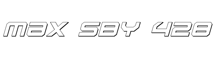 U.S.S. Dallas Outline Italic  Free Fonts Download