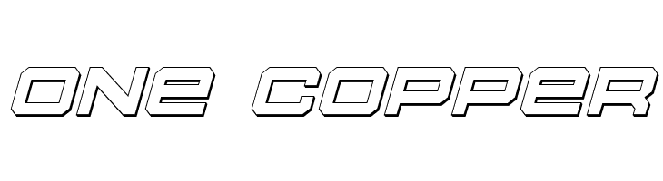 U.S.S. Dallas Outline Italic  Free Fonts Download