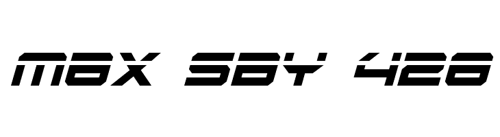 U.S.S. Dallas Laser Italic  Free Fonts Download