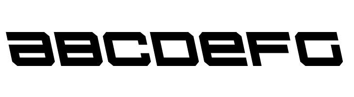 U.S.S. Dallas Leftalic  Free Fonts Download