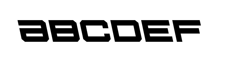 U.S.S. Dallas Leftalic  Free Fonts Download