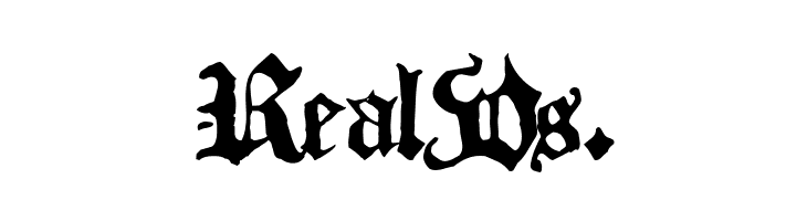 Blackletter HPLHS  Free Fonts Download