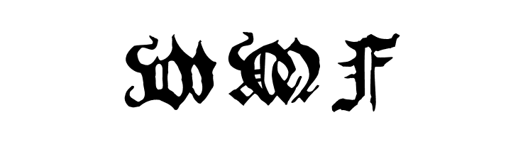 Blackletter HPLHS  Free Fonts Download