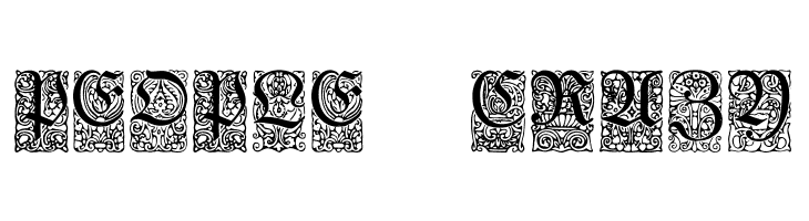Unger-Fraktur Zierbuchstaben  Free Fonts Download