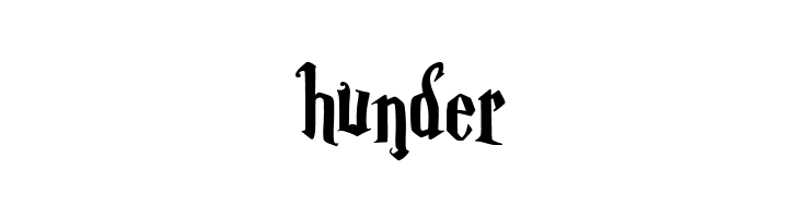 hunder Magic School Two Font