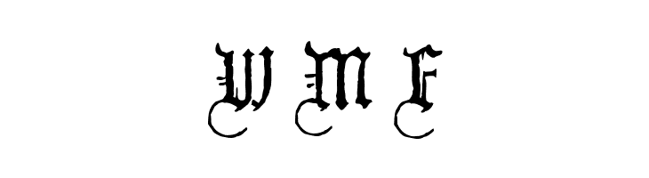 WW2Blackletter HPLHS  Free Fonts Download
