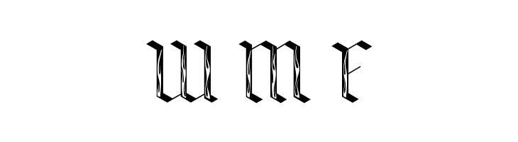 Bensch Gothic Flames  Free Fonts Download