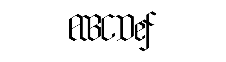 Bensch Gothic  Free Fonts Download