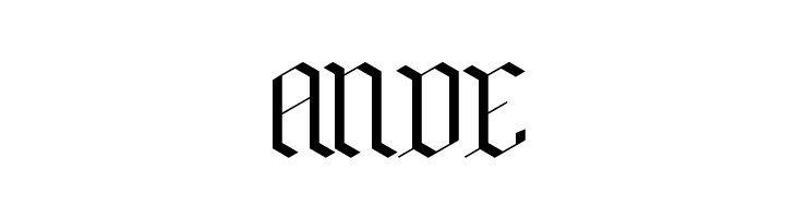 Bensch Gothic  Free Fonts Download