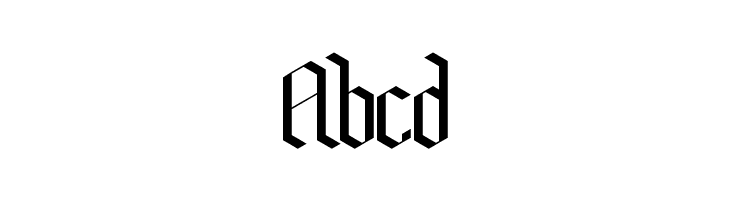 Bensch Gothic  Free Fonts Download