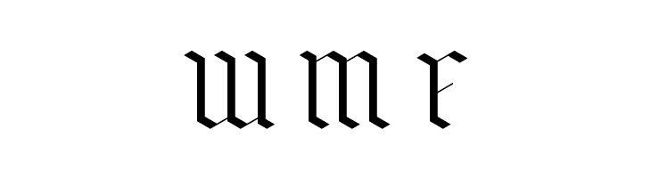 Bensch Gothic  Free Fonts Download