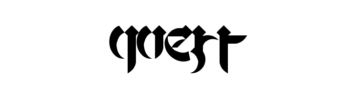 Mellogothic  Free Fonts Download