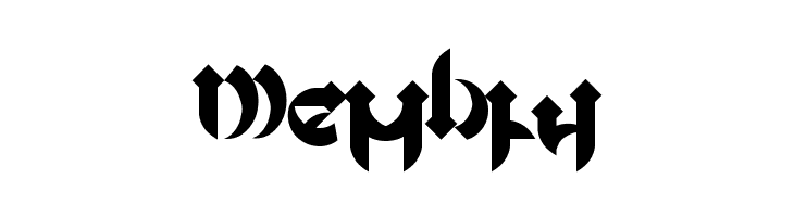 Mellogothic  Free Fonts Download