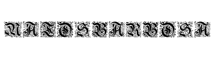 Kanzlei-Initialen  Free Fonts Download