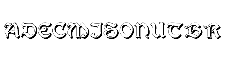 Augusta Shadow  Free Fonts Download