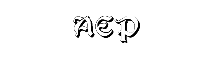 Augusta Shadow  Free Fonts Download