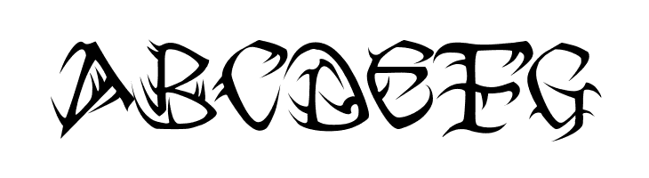 Tribal Two  Free Fonts Download