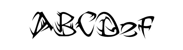 Tribal Two  Free Fonts Download