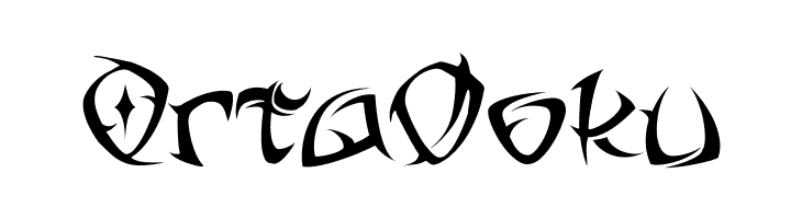 Tribal Two  Free Fonts Download
