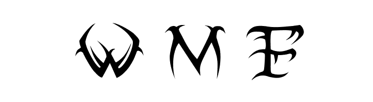 Tribal Two  Free Fonts Download