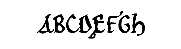 12th c. Abbey  Free Fonts Download