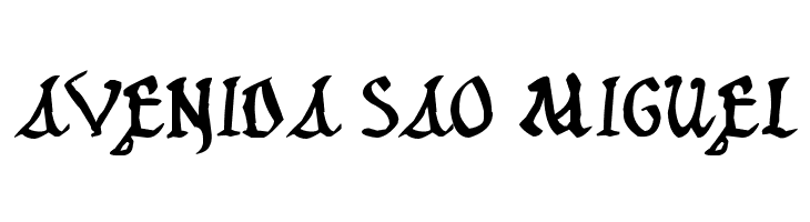 12th c. Abbey  Free Fonts Download