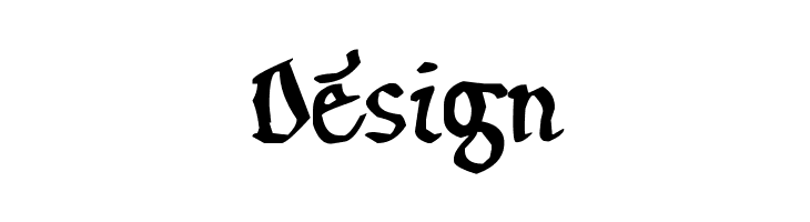 12th c. Abbey  Free Fonts Download